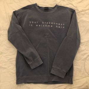 Your brokenness is welcome here @JordanDooley